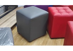 Пуфік-банкетка для примірки взуття (сірий куб)